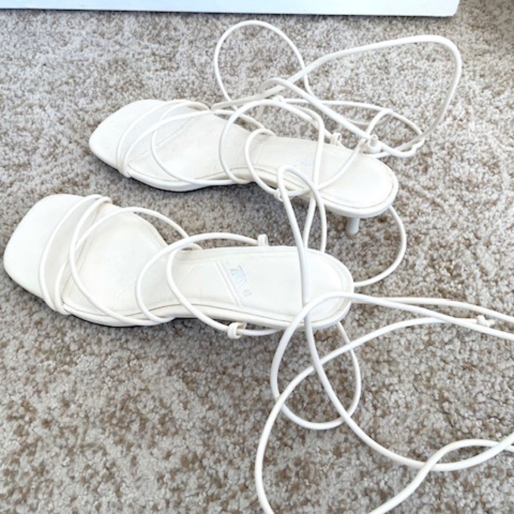 Zara strappy sandals